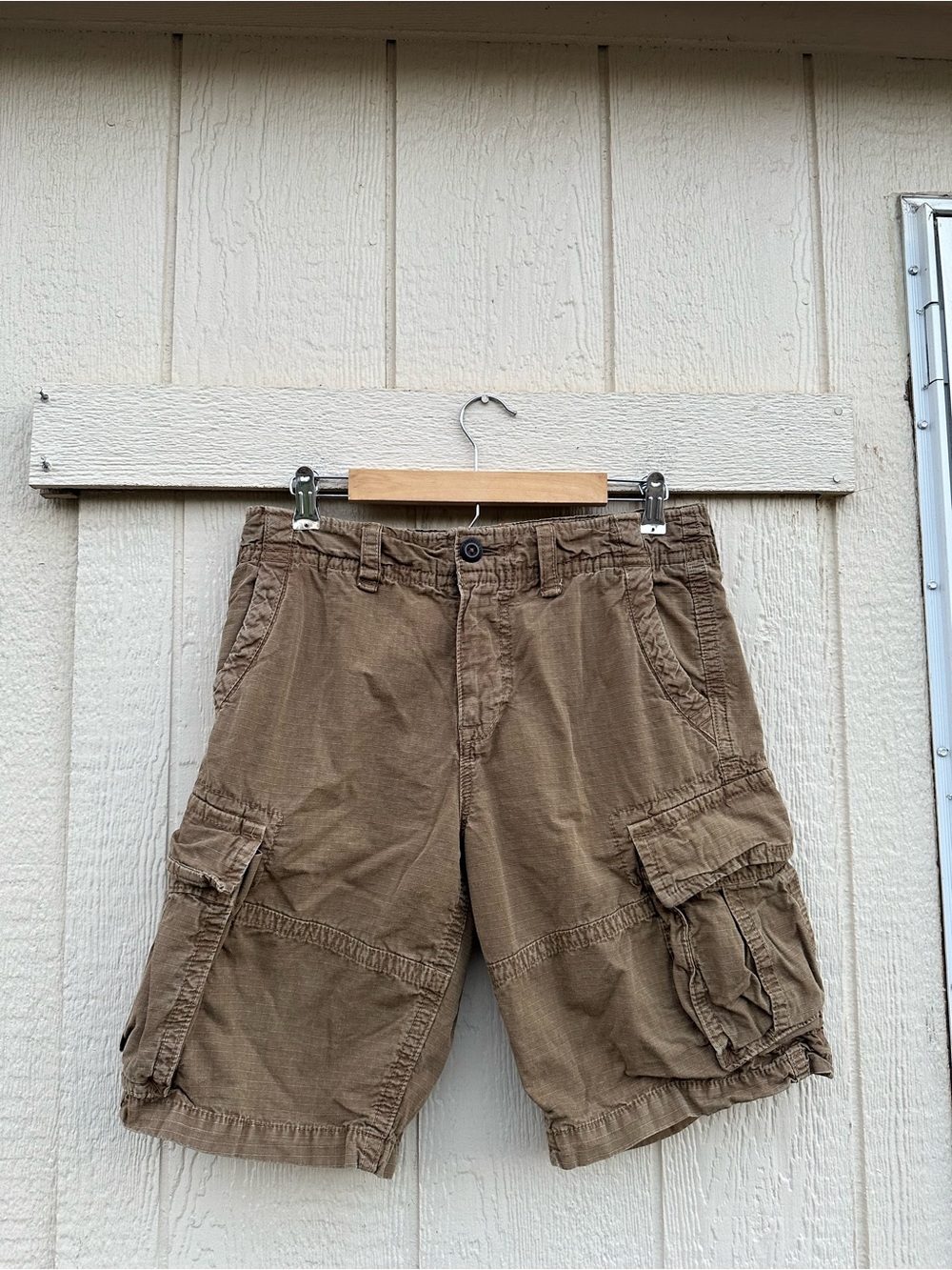 American Eagle Outfitters Men's Cargo Shorts in Brown